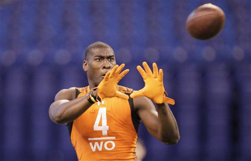 WR Justin Blackmon (OSU/Plainview Ardmore HS, 2012)